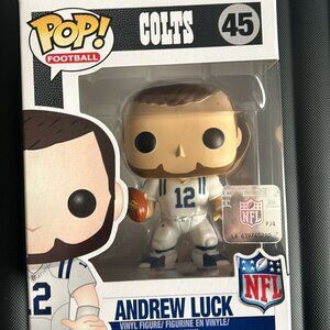 Funko Pop! NFL Andrew Luck #45 Excellent Condition